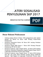 Materi Sosialisasi Penyusunan SKP 2017