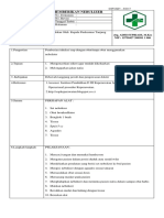 Sop Memberikan Nebulizer (Inhalasi Uap)