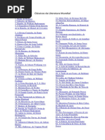 Clássicos Da Literatura Mundial