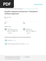 Parallel Computer Architecture a Hardware-Software