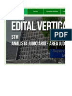 Edital Verticalizado - STM - Analista Judiciário - Área Judiciária