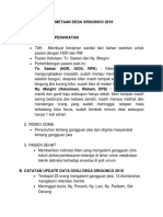 Pemetaan Desa Srigonco 2018