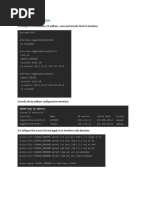 Basic ASA Configuration: 1) Configure The Hostname, IP Address, Zone and Security Level To Interface