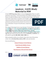 Compensators - GATE Study Material in PDF