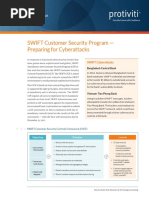 Swift Customer Security Program Protiviti