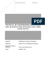 01 Proyecto Contenedores Soterrados Carrion Cva PDF