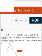 Mass Transfer 2: Section # 10