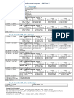 Conference Program EICT2017