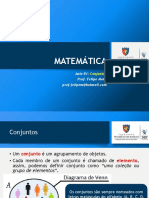 Matemática 01 SLD Conjuntos