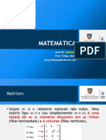 Matemática 04 SLD Matrizes