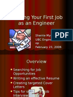 Landing Your First Job As An Engineer