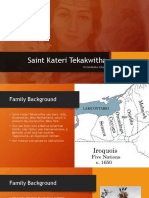 Saint Kateri Tekakwitha Presentation