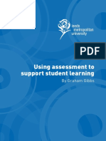 Using Assessment To Support Student Learning - 0