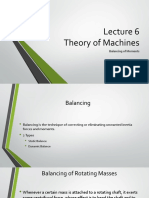 Lecture  Balancing