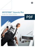 Mototrbo Capacity Plus: Single-Site Digital Solution