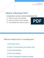 Components A Business Plan