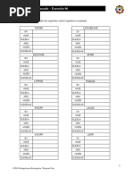 Português para Estrangeiros - Lição 08 - Exercício 06 - Pretérito Perfeito