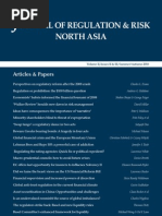Download Journal of Regulation  Risk - North Asia Volume II SummerFall edition 2010 by Christopher Dale Rogers SN36843188 doc pdf