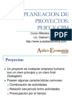 Planeacion de Proyectos Pert Cpm