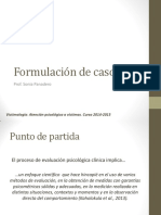 Formulación de caso en victimología