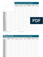 15 Min Timesheet 168 Hours