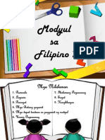 Modyul Sa Filipino Grade 7