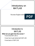 Matlab Unit 1