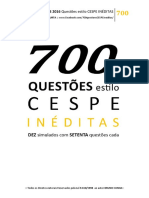 700 Questoes INSS 2016 CESPE Prof Bruno Cunha 178p