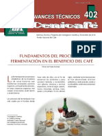 Fundamentos Del Proceso de Fermentacion en El Beneficio Del Cafe PDF