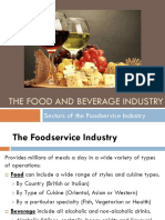 Chapter 1 - The Food and Beverage Industry