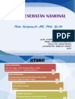 Kuliah Sistem Kesehatan Nasional