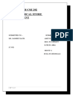 Medical Store Management System