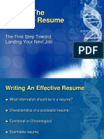 Write an Effective Resume