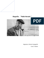 Biografia Pablo Neruda