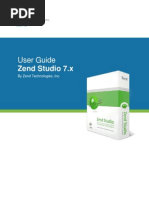 Download Zend Studio 71 User Guide by Mukesh Yadav SN36845520 doc pdf