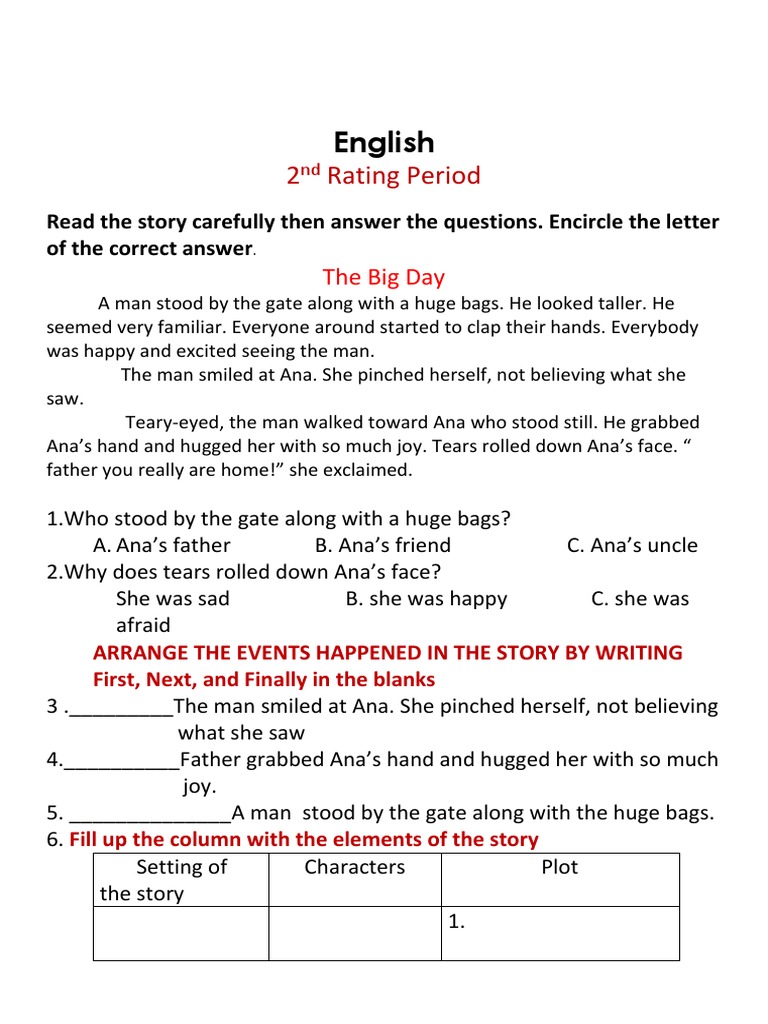 2nd Grading Period Assessment Guide | PDF