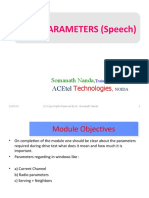 Tems Parameters (Speech) : Acetel