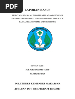 Download LOW BACK PAIN AKIBAT SPASME ERECTOR SPINE docx by Nur Purnamasari Yusuf SN368459810 doc pdf