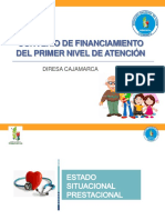 Financiamiento primer nivel atención Cajamarca