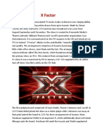 X Factor History, Judges, Series and Reception Detals