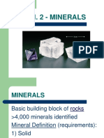 Ch. 2 - Minerals