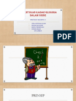 Menentukan Kadar Glukosa Dalam Urine