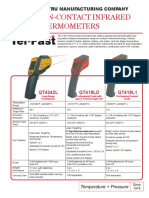 Non-Contact Infrared Thermometers: Tel-Tru Manufacturing Company