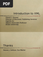 XML Tutorial