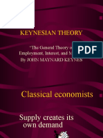 Keynesian Theory: "The General Theory of Employment, Interest, and Money" by John Maynard Keynes