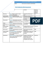 Production Risk Assessment 