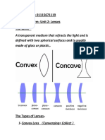 3Prep FirstTerm Unit 2 Lenses