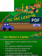 Learning About America: Welcome To Tictac Town