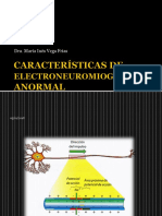 Características de Electroneuromiografía Anormal
