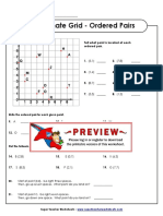 Coordinate Grid - Ordered Pairs: Name